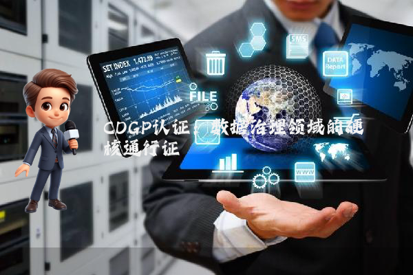 CDGP认证：数据治理领域的硬核通行证